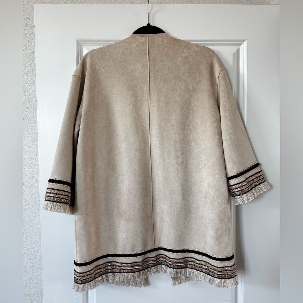 Faux Suede Jacket - image 6